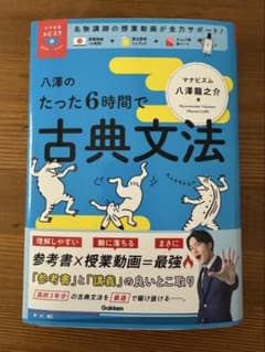 八澤のたった6時間で古典文法のサムネイル