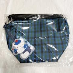新品タグ付き未開封 ファミリア舟型ポシェット 青 - メルカリ