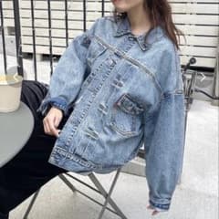 ungrid ルーズシルエットデニムジャケットのサムネイル