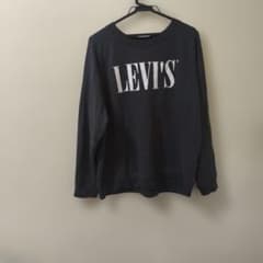 LEVI'S ブラック 長袖カットソー Lのサムネイル
