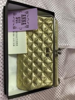 ANNA SUI ゴールド長財布のサムネイル