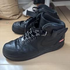 NIKE Supreme Air Force 1 Mid Blackのサムネイル