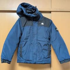 150cm LOGOS Park 中綿ジャケット ネイビー キッズ　匿名配送のサムネイル