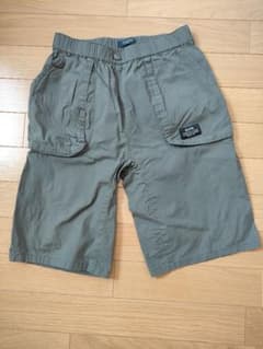 カーキ ハーフパンツ 160cmのサムネイル