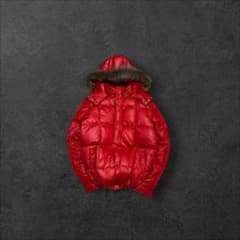 00s archive ファー ダウンジャケット y2k 平成 グランジ 光沢 - メルカリ