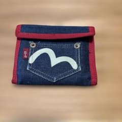 EVISU デニム 二つ折り財布 - メルカリ