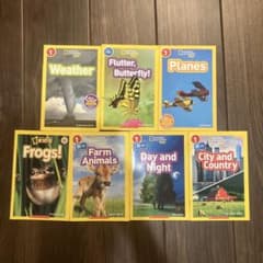 National Geographic Kids L1-3英語絵本125冊セット National Geographic Kids Readers 7冊セット - メルカリ