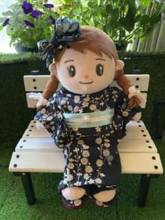 おしゃべりみーちゃん　オリジナル浴衣４点セット❣️のサムネイル