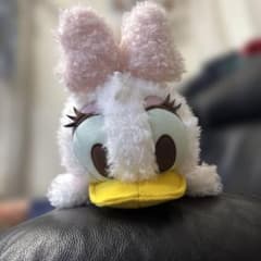 デイジーダック　寝そべり赤いほっぺ　Lぬいぐるみ