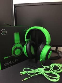 Razer Kraken Pro V2 Green Ovalステレオヘッドセットのサムネイル