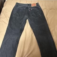 Levi's 505 ブラックデニムパンツ W32 L36のサムネイル