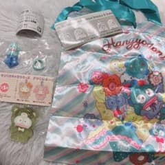 サンリオ キーリングハンガー ハンギョドン 巾着 アクリルキーホルダー セットのサムネイル