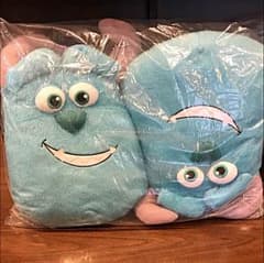 新品 未開封 非売品 モンスターズインク サリー クッション 2個セットのサムネイル