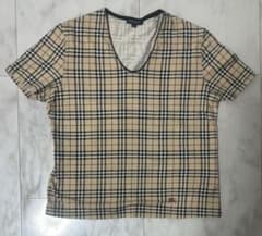 BURBERRY バーバリー ロンドン 半袖 カットソー Vネック ノバチェックのサムネイル