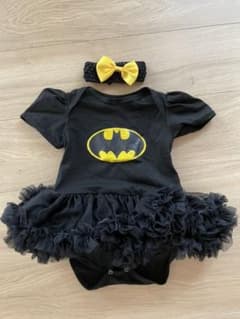 みっちさん　専用　バッドマン　女の子　ロンパースのサムネイル