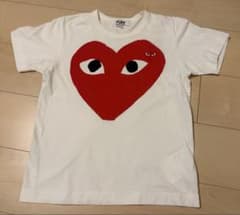PLAY コムデギャルソン ビッグハートTシャツ Mのサムネイル
