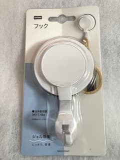 新品未使用 ニトリ 強力ジェル吸盤フックのサムネイル