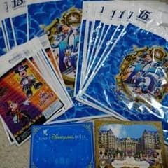 計30枚 ディズニー ショップ袋 お土産袋 ハロウィン 15周年 2016のサムネイル