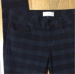 チェックのストレッチパンツ［ジェットレーベル］のサムネイル