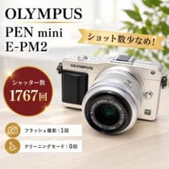 ☆ショット1767回☆OLYMPUS PEN mini E-PM2 レンズセット - メルカリ
