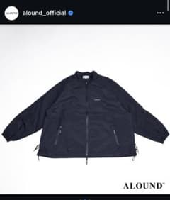 alound 3layer track shell jacket - メルカリ