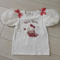 しまむら　RELA Hello Kitty Tシャツ　120cm キティのサムネイル