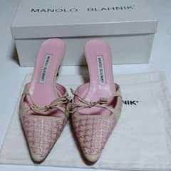 MANOLO  BLAHNIK ミュール　panda 様専用のサムネイル