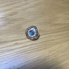 agete 片耳用ピアス 天然石風デザイン - メルカリ