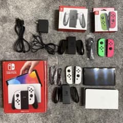 Nintendo Switch 有機ELモデル 本体、Joy-Conセットのサムネイル
