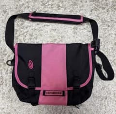 TIMBUK2 メッセンジャーバッグ ブラック ピンクのサムネイル