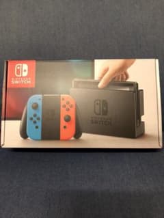新品　ニンテンドースイッチ (L) ネオンブルー / (R…のサムネイル