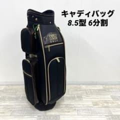 キャディバッグ ブラック クロコ柄 8.5型 エンリコ・コベリ ゴルフ キャディバッグ ブラック クロコ柄 8.5型 エンリコ・コベリ ゴルフ