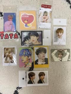 BTS V テヒョン テテ シール ステッカー カードのサムネイル