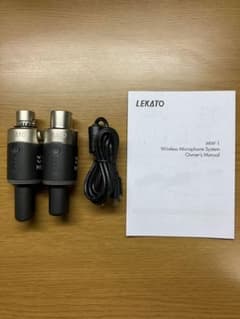 LEKATO MW-1 ワイヤレスシステム Lekato MW-1 Wireless Microphone System XLR - YouTube