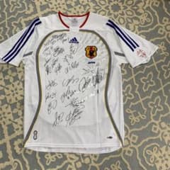 専用です❗️日本代表06W杯メンバーサイン入りAWAYユニホームのサムネイル