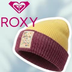 ROXY リブ編みニット帽 ロキシーのサムネイル