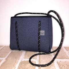 Qbag super mini キューバッグ　デニムネイビーのサムネイル