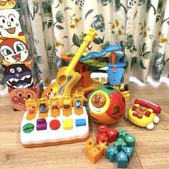 アンパンマン 知育玩具 セット まとめ売りのサムネイル