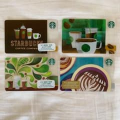 アメリカ限定☆スタバカード☆4枚セットのサムネイル