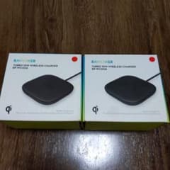 RAVPOWER 무선 충전기 「RP-WC006」2개 세트