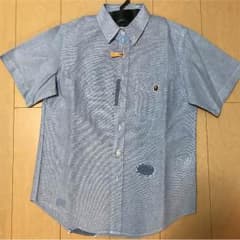 APE 夏物半袖シャツ ブルー サイズSのサムネイル