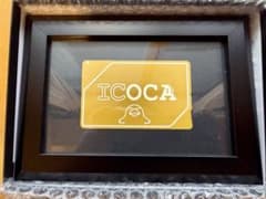 ☆黄金のICOCA ☆フレーム付☆J-WESTゴールド限定① - メルカリ