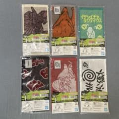 NARUTO一番くじ I賞 ミニタオル6枚コンプリートセットのサムネイル