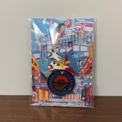 新品未開封】ポケモンセンター フクオカ ロゴピンズ - メルカリ