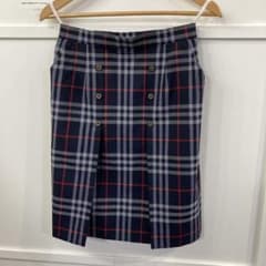 ★美品★Burberrys チェック柄 タイトスカートLサイズ★ペチコート付き★ ☆美品☆Burberrys チェック柄 タイトスカートLサイズ☆ペチコート付き