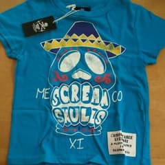 新品 半袖 Tシャツ 100cm 子供服 ドクロのサムネイル