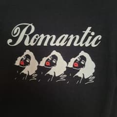 NO PANTIES Romantic レトロガール Tシャツ ブラックのサムネイル