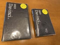 Davinci(ダビンチ)本革手帳　新品未使用　2点セットのサムネイル