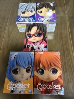 【希少】シン・エヴァンゲリオン劇場版 Q posket 5種コンプリートセットのサムネイル