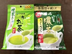 伊藤園　おーいお茶　濃い茶　80g2パックのサムネイル